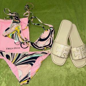 Authentic Emilio Pucci Swimsuit with dust bag